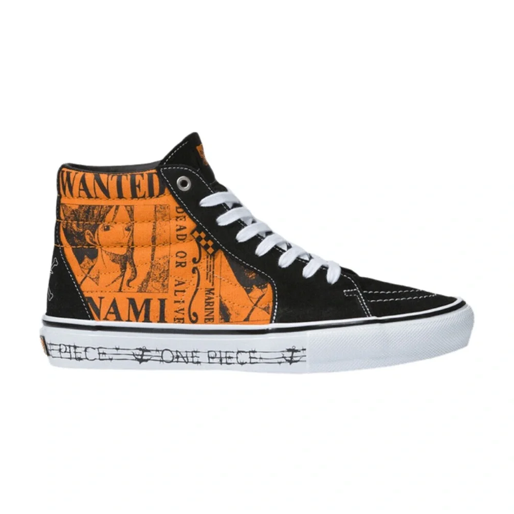VANS X ONE PIECE COLLABORATION Men’s SKATE SK8-HI SHOE
One Piece Wanted Nami Ora - Picture 2 of 16
